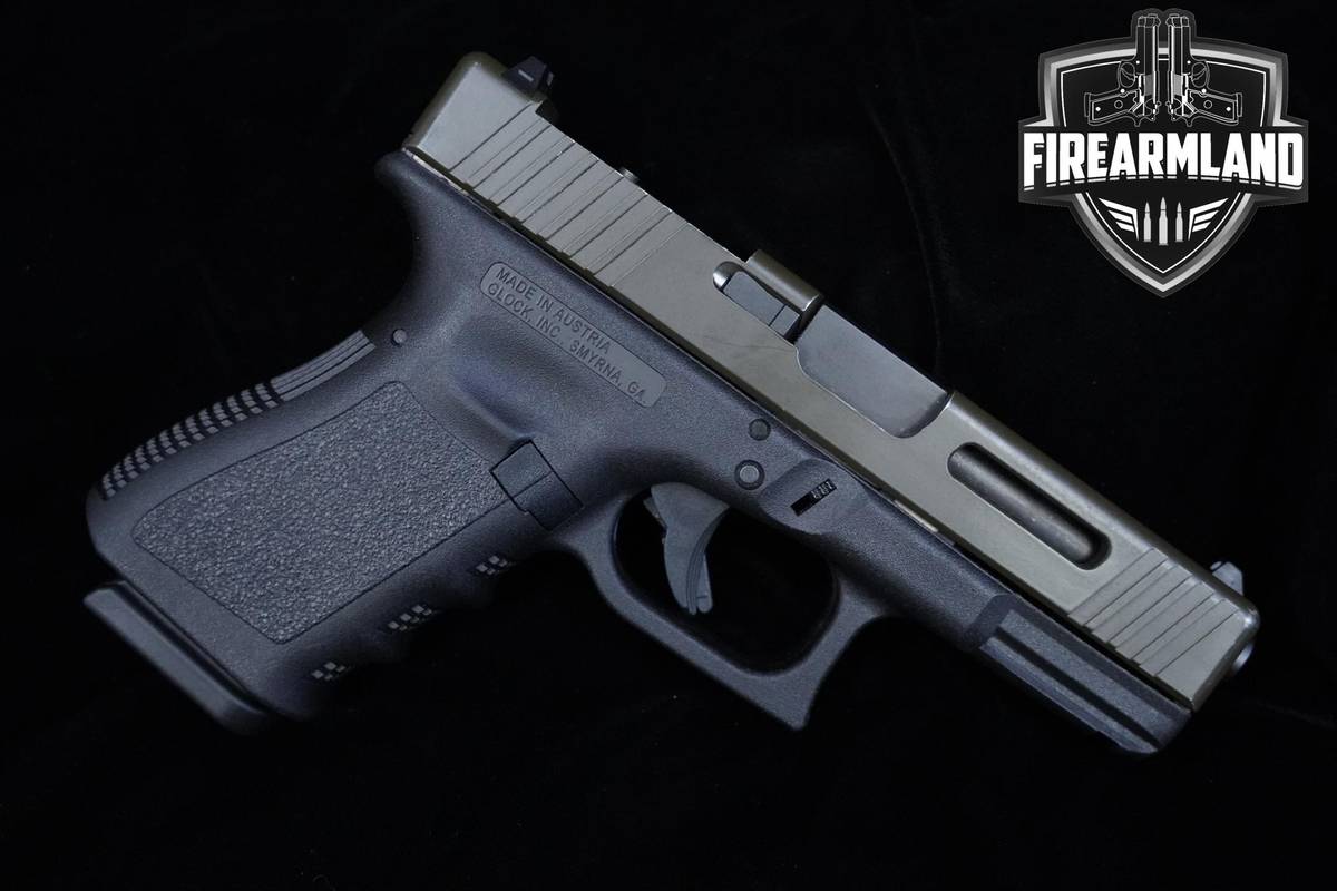 CUSTOM Glock 19 Gen3 9mm 4.02" Two-Tone Glock G19 G-19 Gen-3 +ORIG CASE