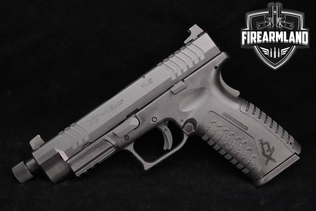 Springfield Armory XDM-45 Threaded Barrel 45ACP XDM45 +3 MAGS & ORIG CASE