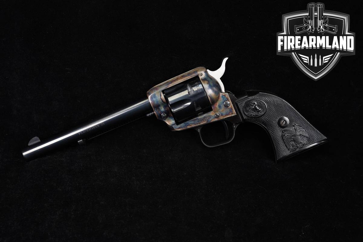 1975 Colt Peacemaker .22 Dual Cylinder Convertible 22LR/WMR 6" SAA ORIG BOX