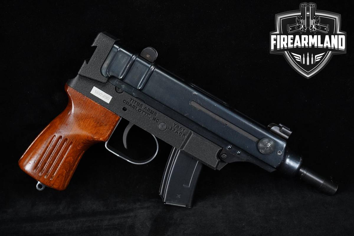 Titus Arms TA61 32 ACP Skorpion Type 4.5" Surplus Czech Upper +HOLSTER