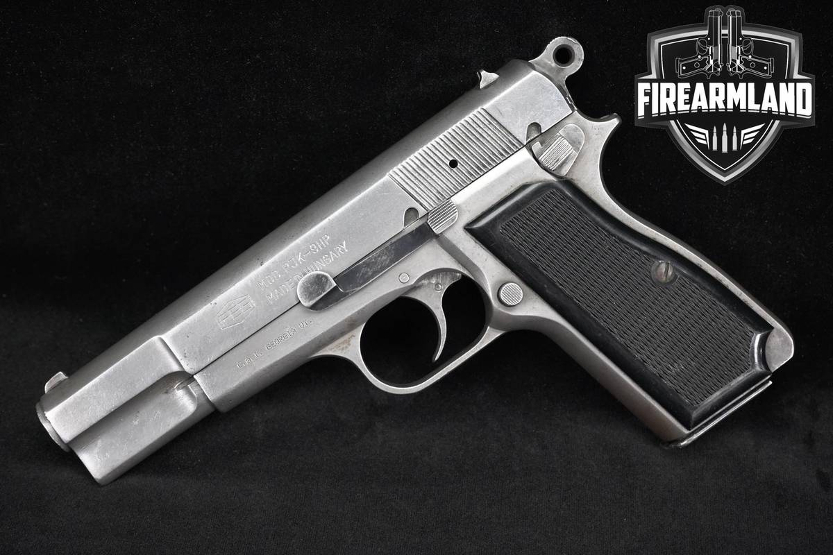 FEG Mod. PJK-9HP 9mm 4.65" Silver +HOLSTER