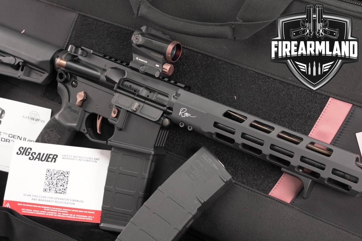 Sig Sauer M400 ROSE 5.56 NATO AR-15 AR15 16" M-400 +2 MAGS, ROMEO OPTICS