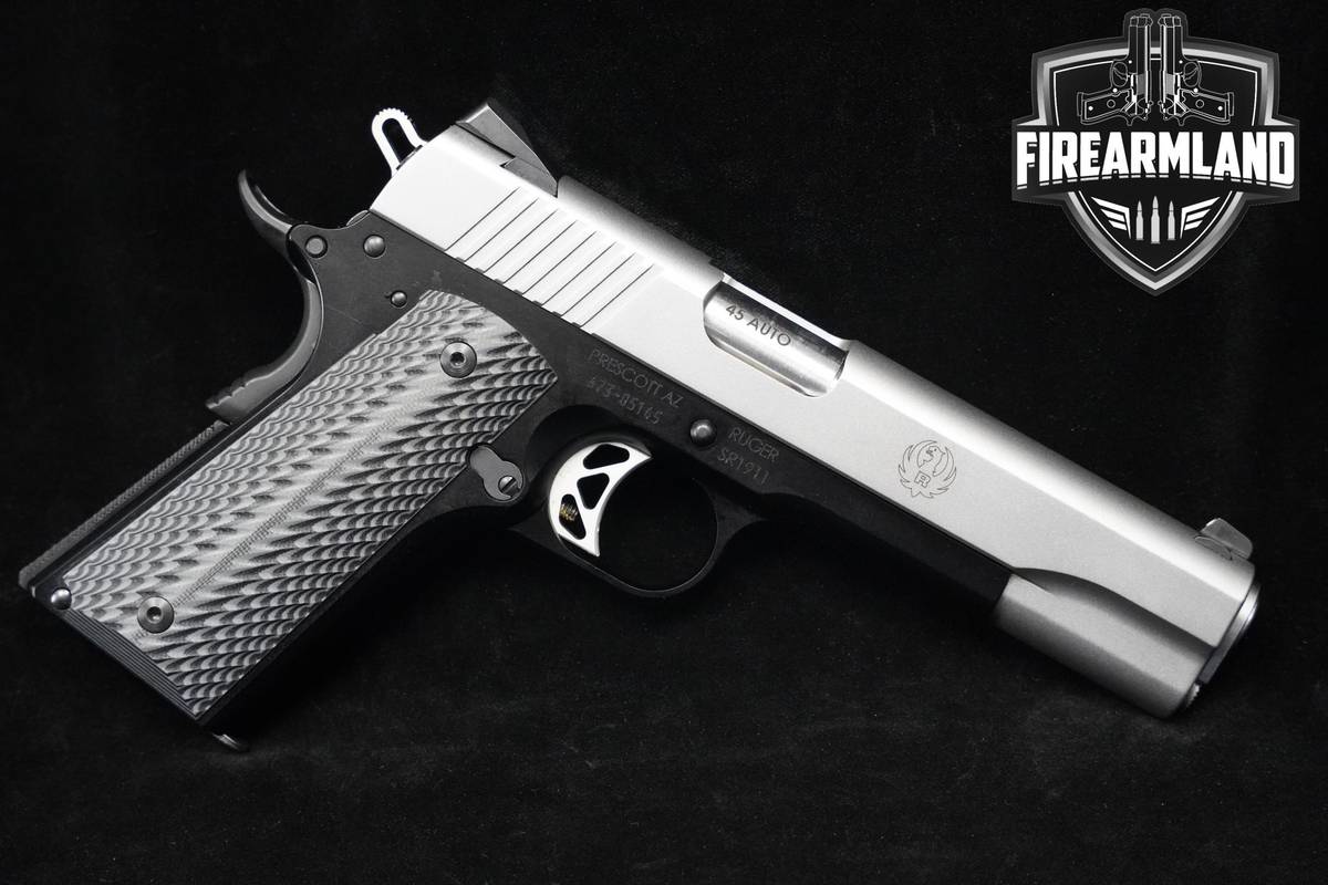 Sturm Ruger SR1911 45 ACP 1911 5" Ruger-SR1911 1911 SR-1911 +ORIG CASE