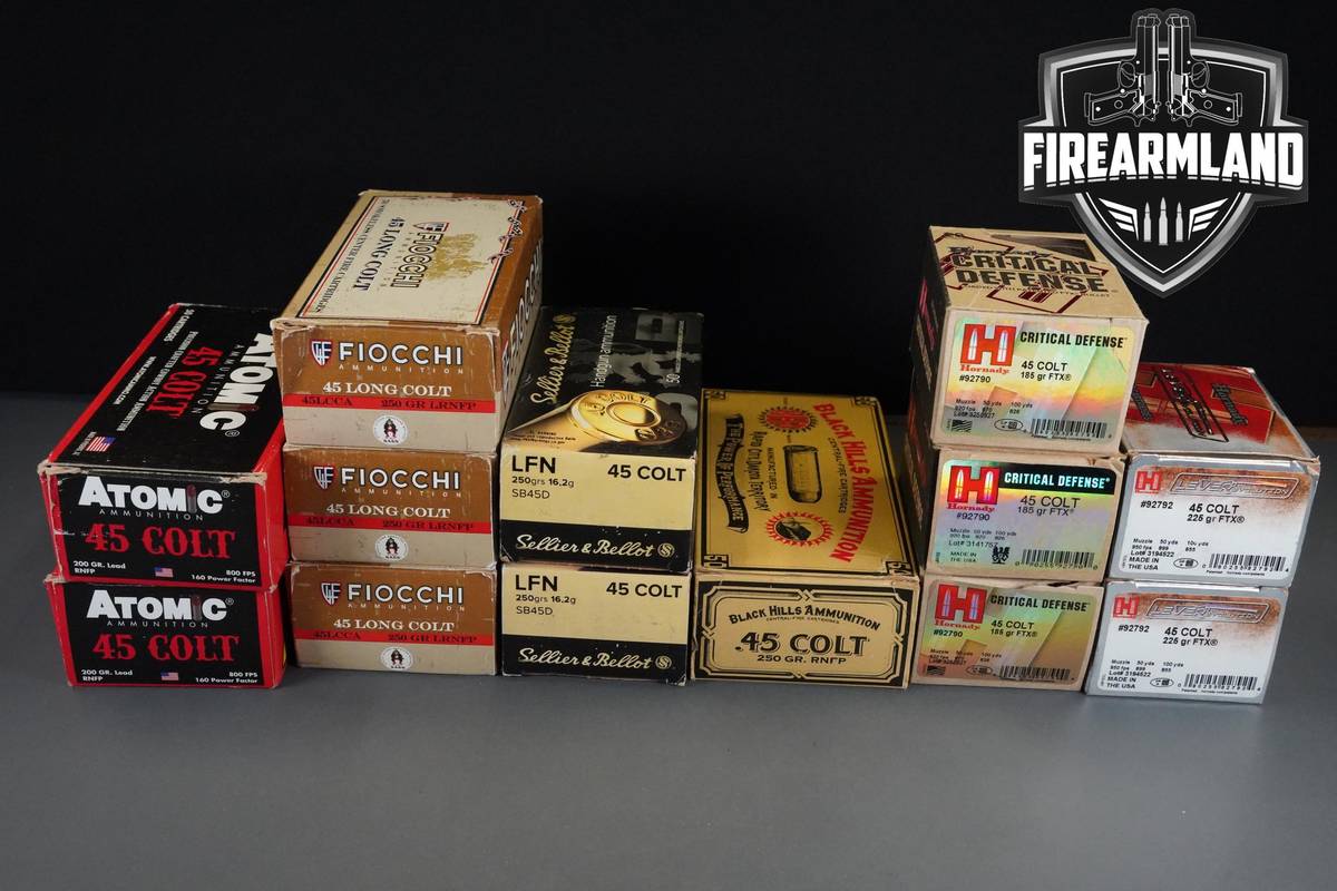 45 Colt Ammo 45-Colt Ammunition 500 ROUNDS