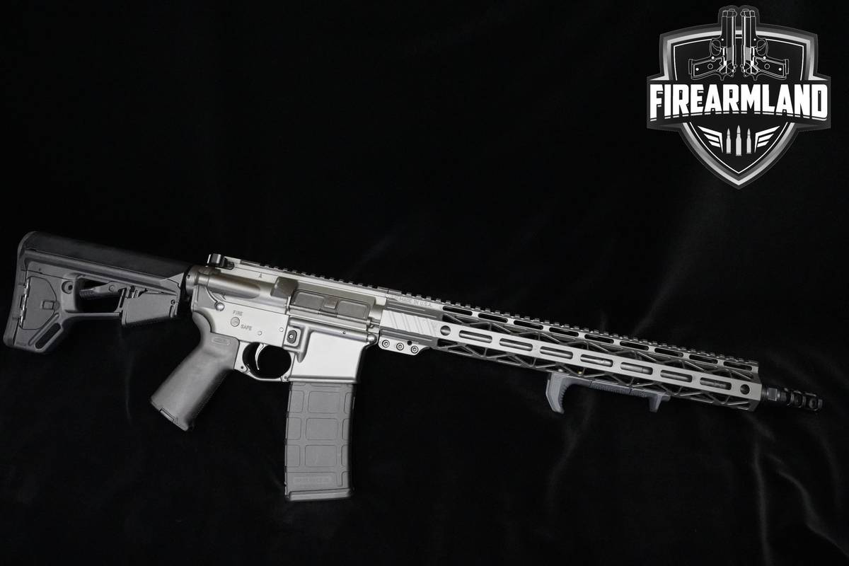 Palmetto State Armory (PSA) PA-15 16" AR-15 Grey PSA PA-15 PA15 2MAGS AR15