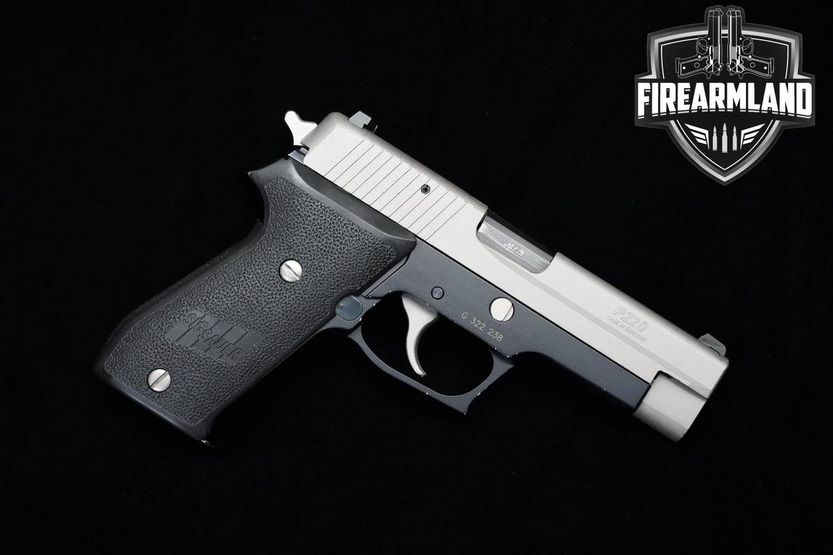 2001 German Sig Sauer P220 45 ACP 4.4" Two-Tone P220 VINTAGE