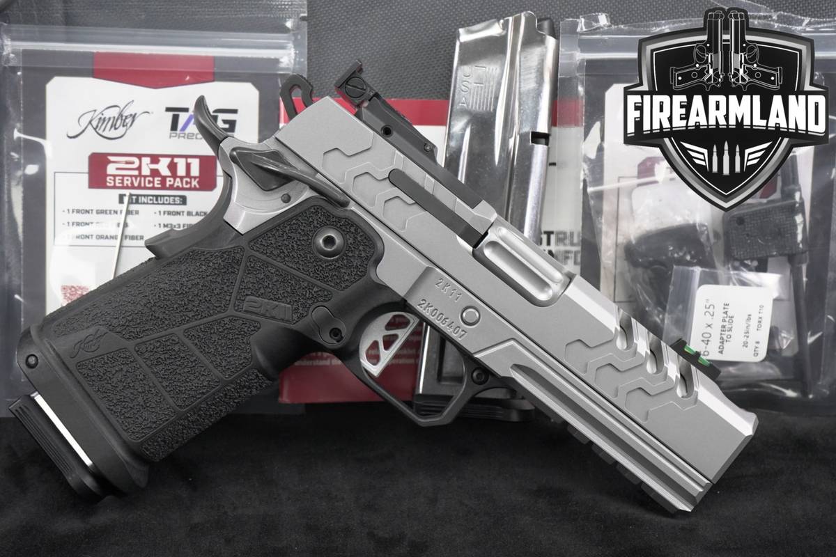 Kimber 2K11 Pro Stainless COMP 9mm 1911 4.25 PORT 2011 +2 MAGS & ORIG BOX