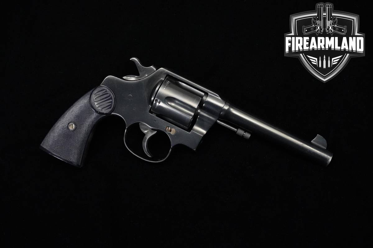 1920 Colt New Service RDMP 45 Colt 5.5" Blued DA/SA