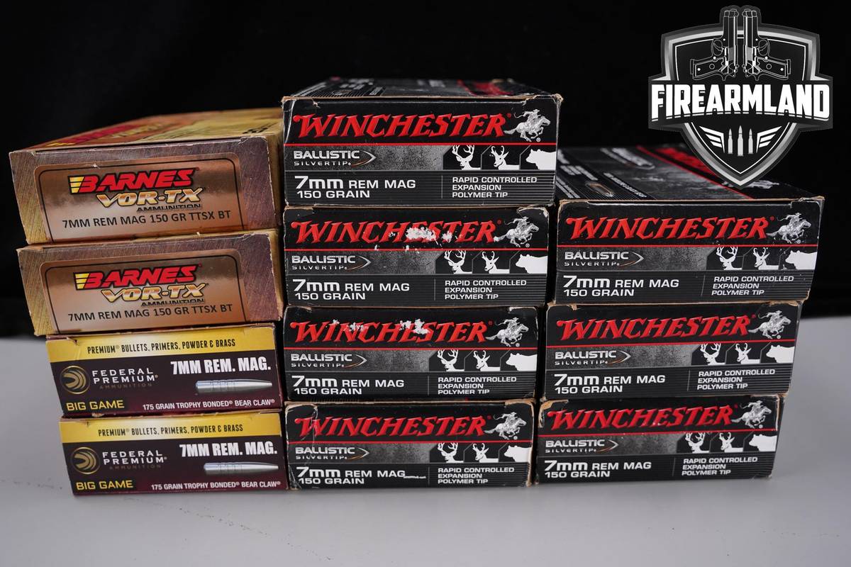 220 RDS! 7mm Remington Magnum Ammo 7mm Rem Mag