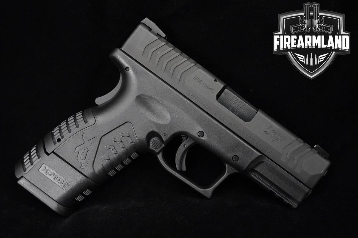 Springfield Armory XDM-9 Compact 3.8" 9mm XDM-9 XDM9 +ORIG CASE & HOLSTER