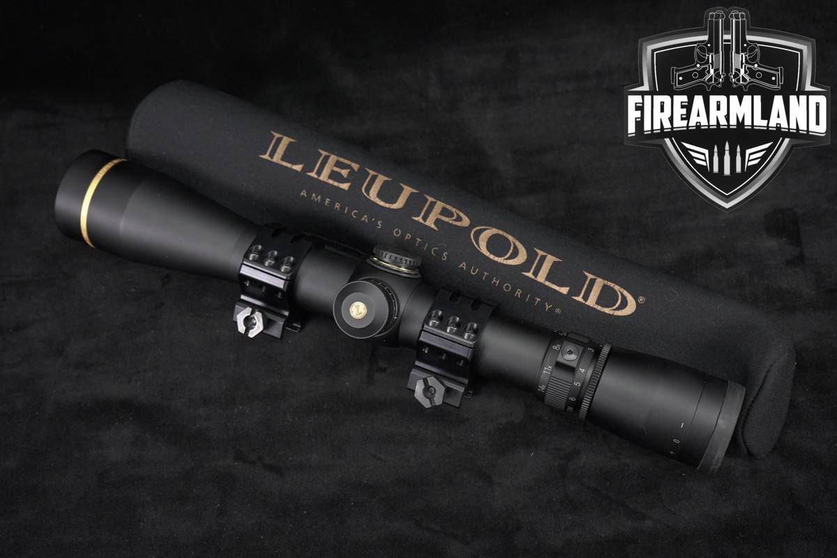 Leupold VX-3 4.5-14x40mm Long Range Duplex Reticle Scope VX3 III