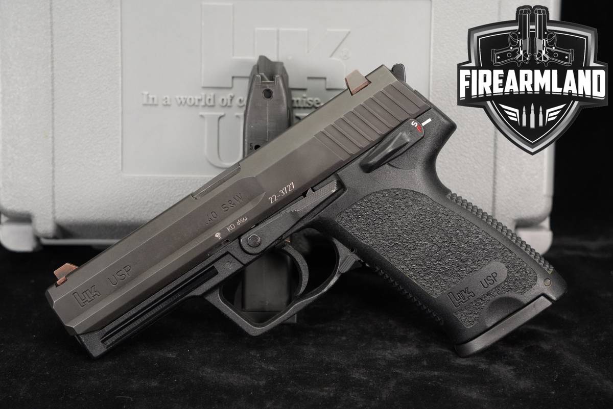 Heckler & Koch USP H&K 40 S&W 4.25" USP40 +2 MAGS & ORIG CASE