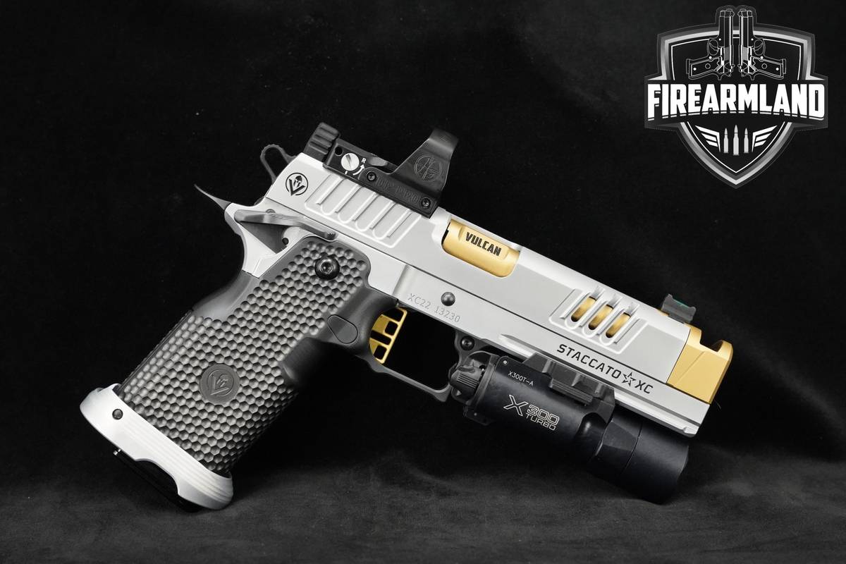 Staccato (STI) XC 2011 VULCAN LUXE PKG 9mm 1911 XC-2011 1911 DUTY +OPTIC