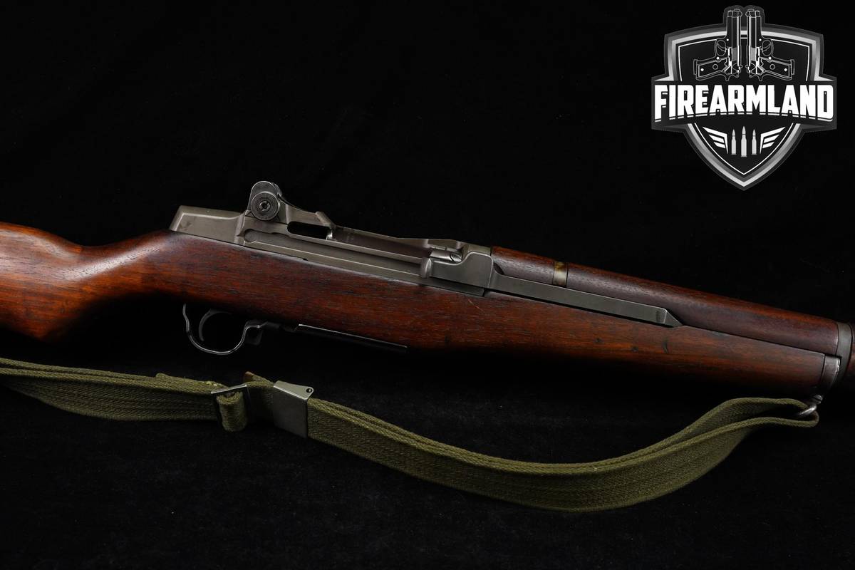 WWII-ERA Springfield Armory M1 Garand 1944 Receiver May 1949 S-A Barrel