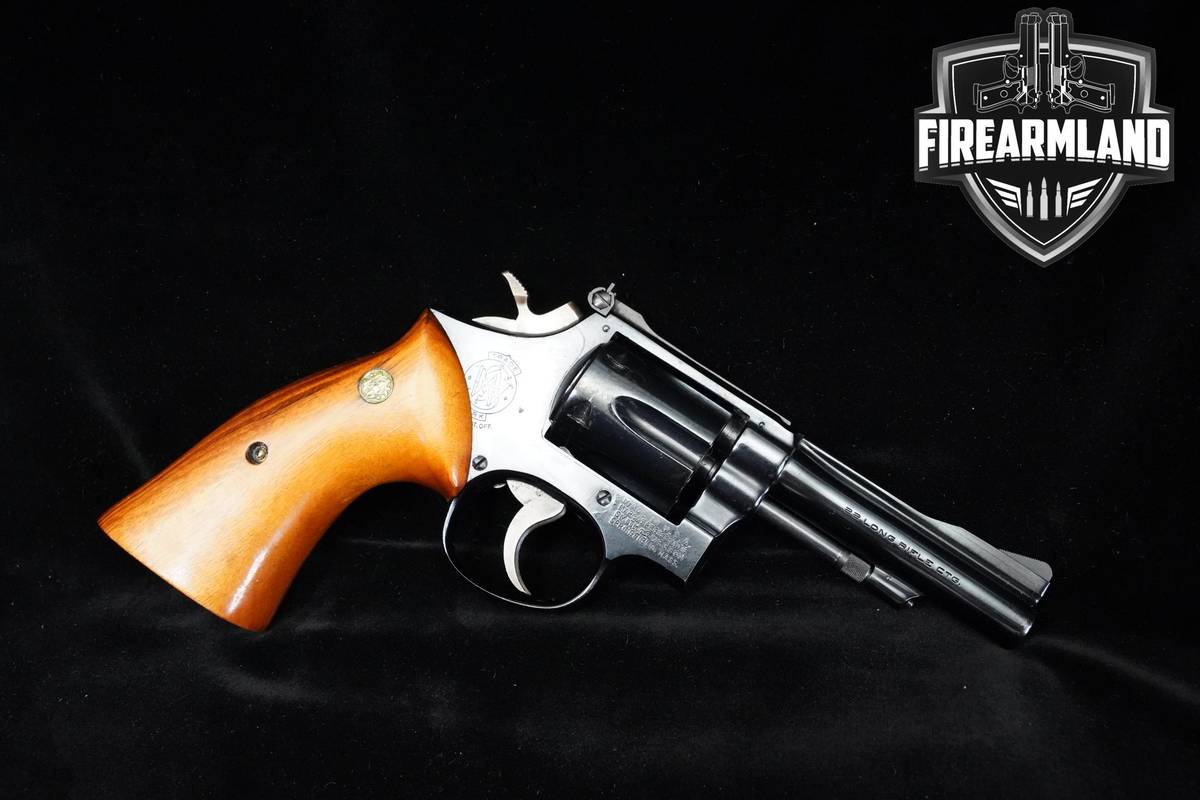1971 Smith & Wesson (S&W) Model 18-3 K-22 Combat Masterpiece 22LR S&W 18-3