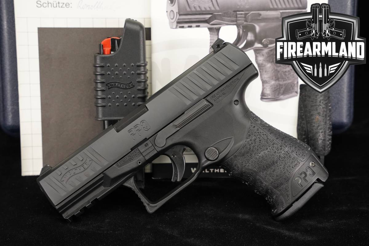 Walther PPQ M2 9mm 4" +2 MAGS & ORIG CASE