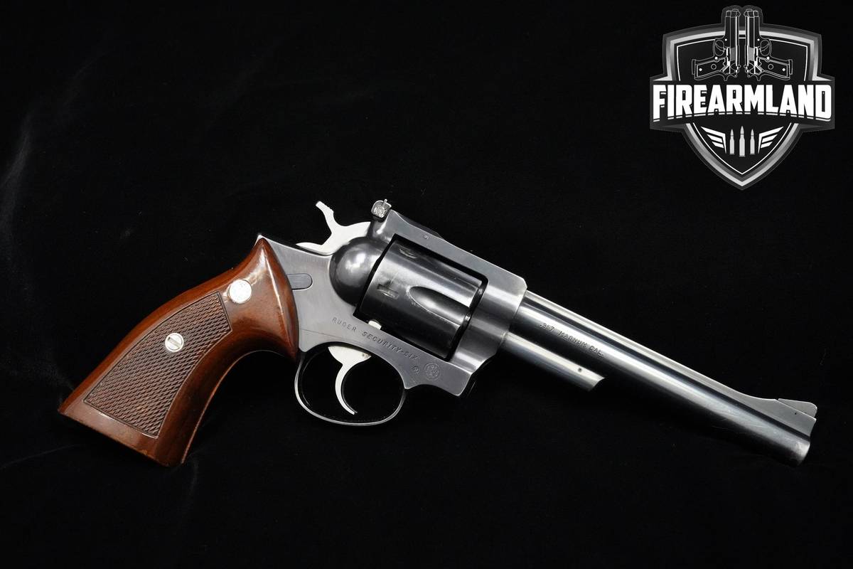 1980 Ruger Security-Six 357 Magnum 6" Blued Ruger Security6 Security-6