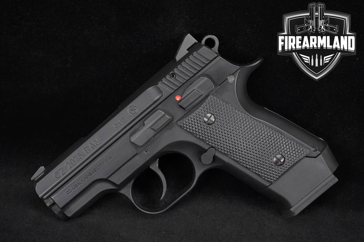 DISCONTINUED! CZ 2075 RAMI 9mm 3" Black Polycoat +ORIG BOX