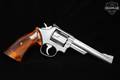 1985 Smith & Wesson (S&W) Model 66-2 Combat Magnum Stainless .357 Mag. Brushed Stainless in Very Good Condition Image 2