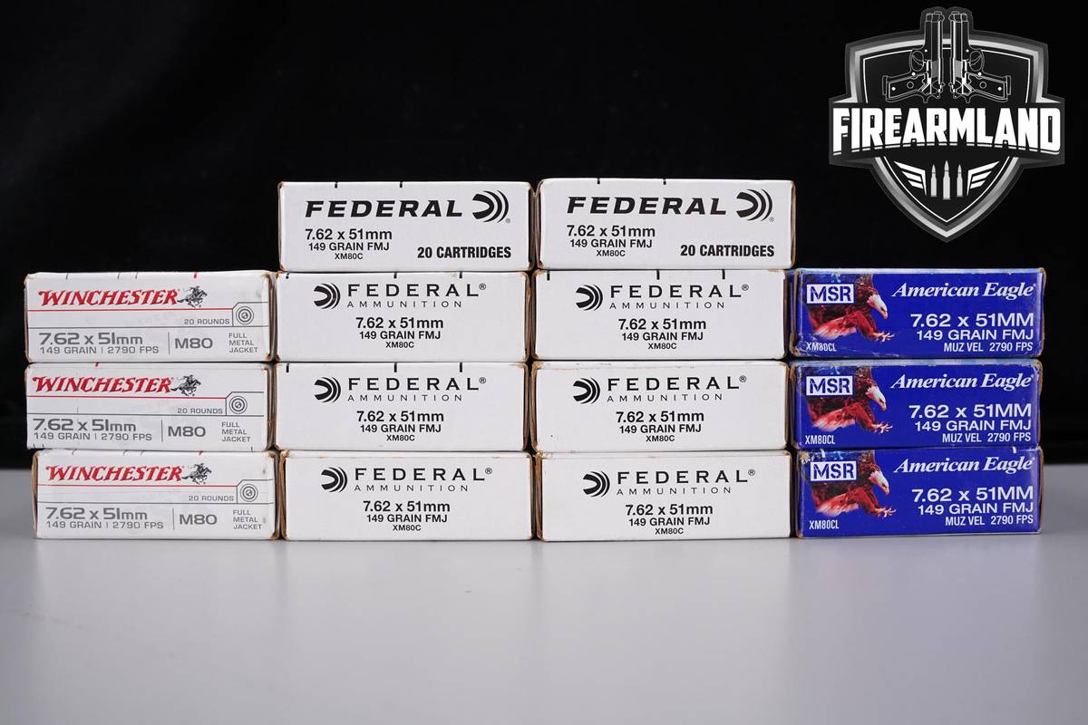 280 RDS! 7.62 NATO Ammo 7.62X51