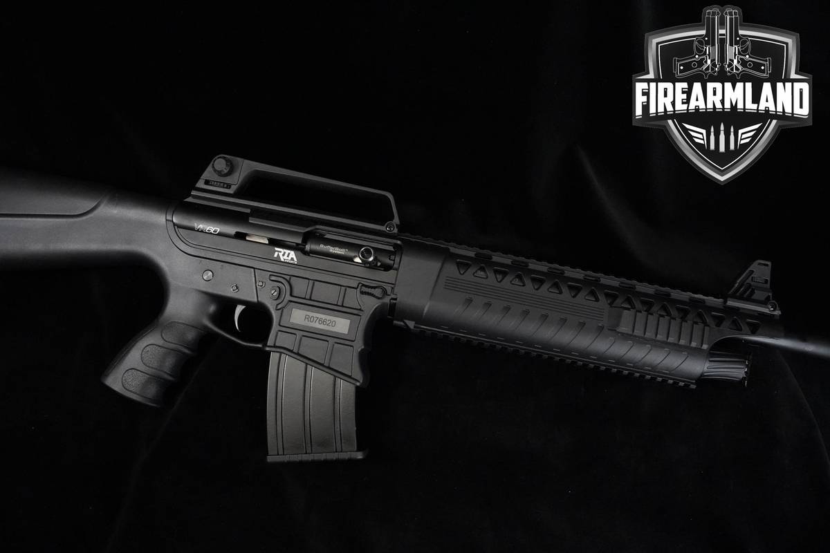 Rock Island Armory (RIA) VR60 12-Gauge 20" Anodized Black RIA VR60 VR-60 3"