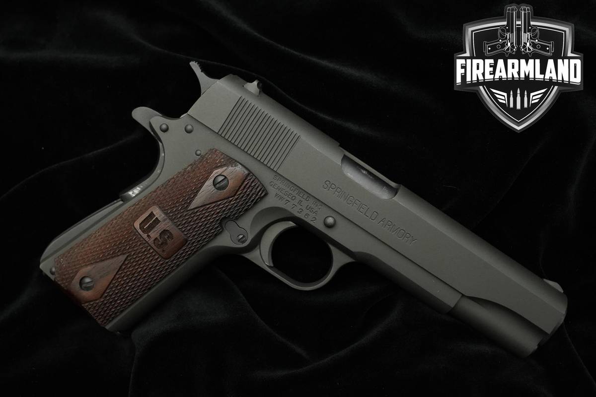 Springfield Armory 1911-A1 G.I. Milspec 45 ACP 5" 1911-A1 1911A1 +ORIG CASE