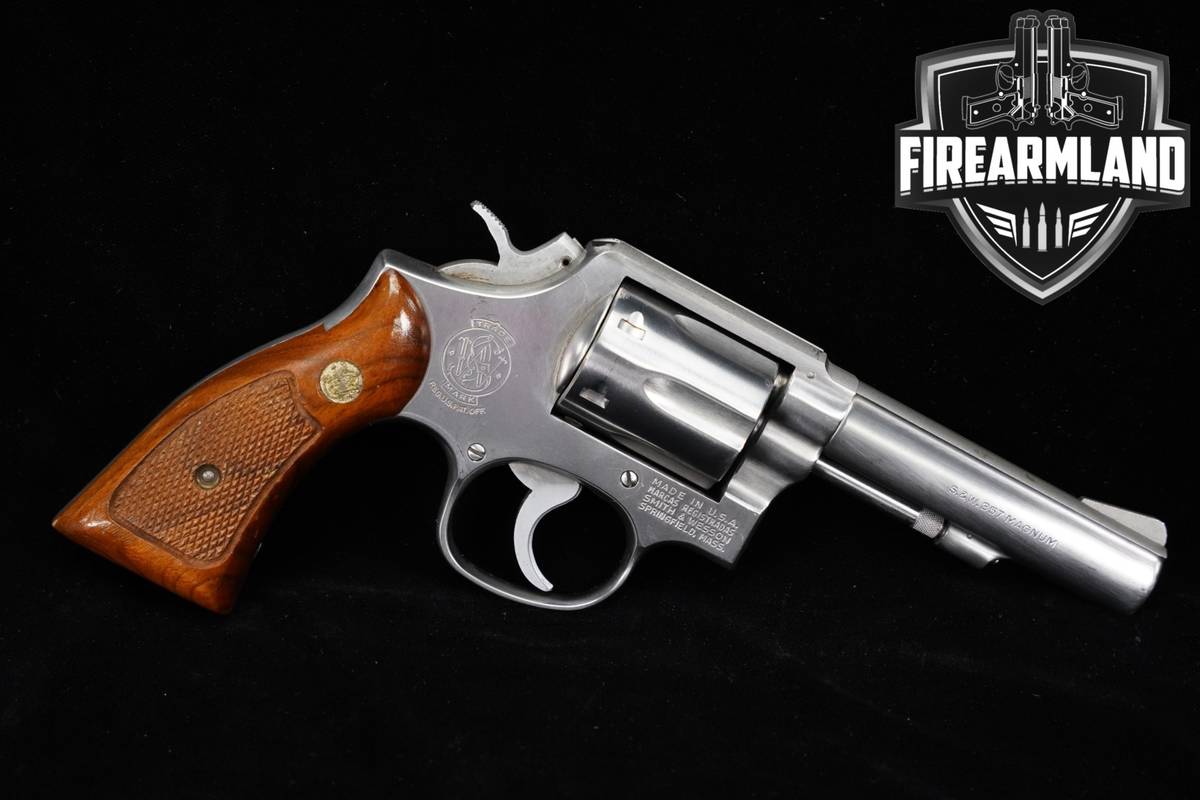 Smith & Wesson S&W Model 65-1 357 Magnum K-Frame 4" Stainless DA/SA