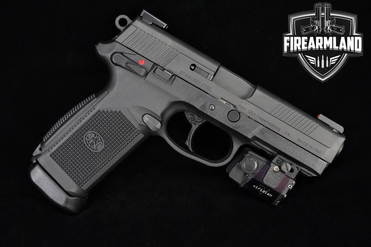 FN FNX-45 45 ACP 4.4" FNX-45 FNX45 +3 MAGS, LASER & ORIG CASE