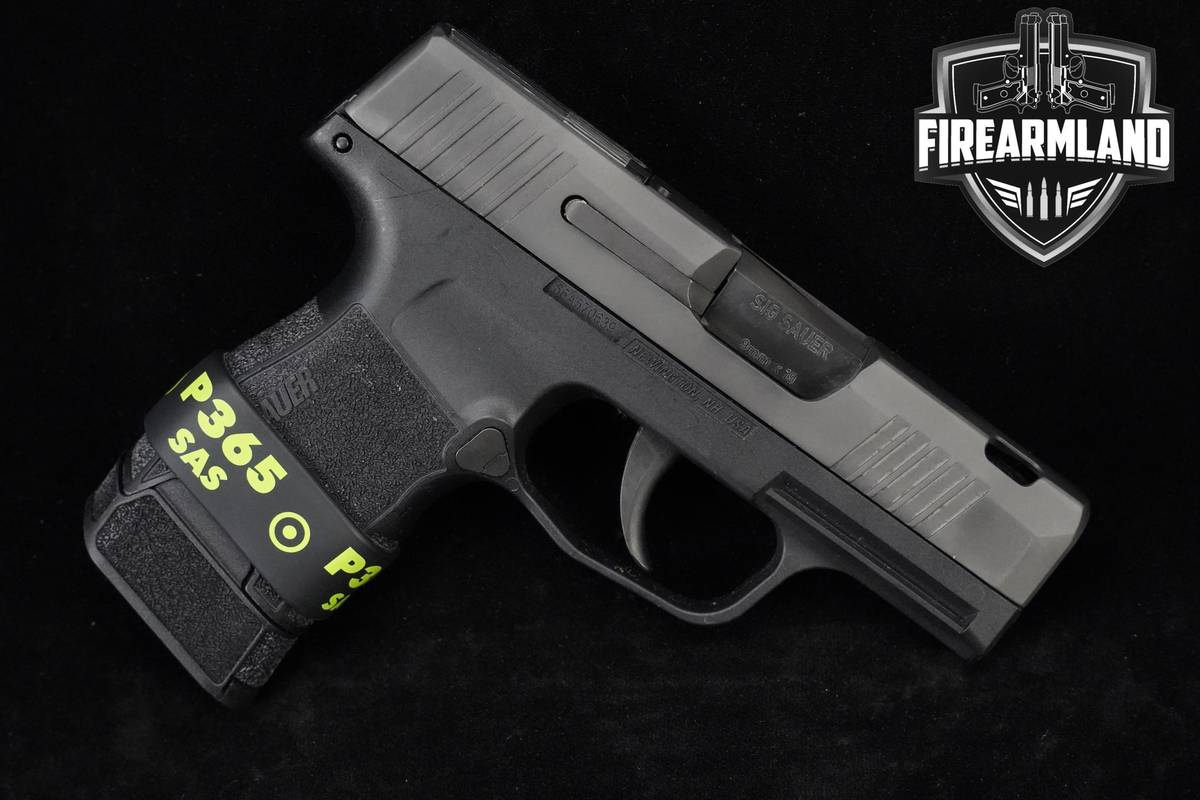 Sig Sauer P365 SAS 9mm Sig-Sauer-P365 SAS P-365 +3 MAGS & ORIG CASE