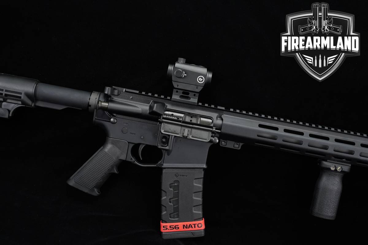 Del-Ton DTI-15 5.56 NATO 16" AR15 Tactical-AR +2 MAGS & OPTIC