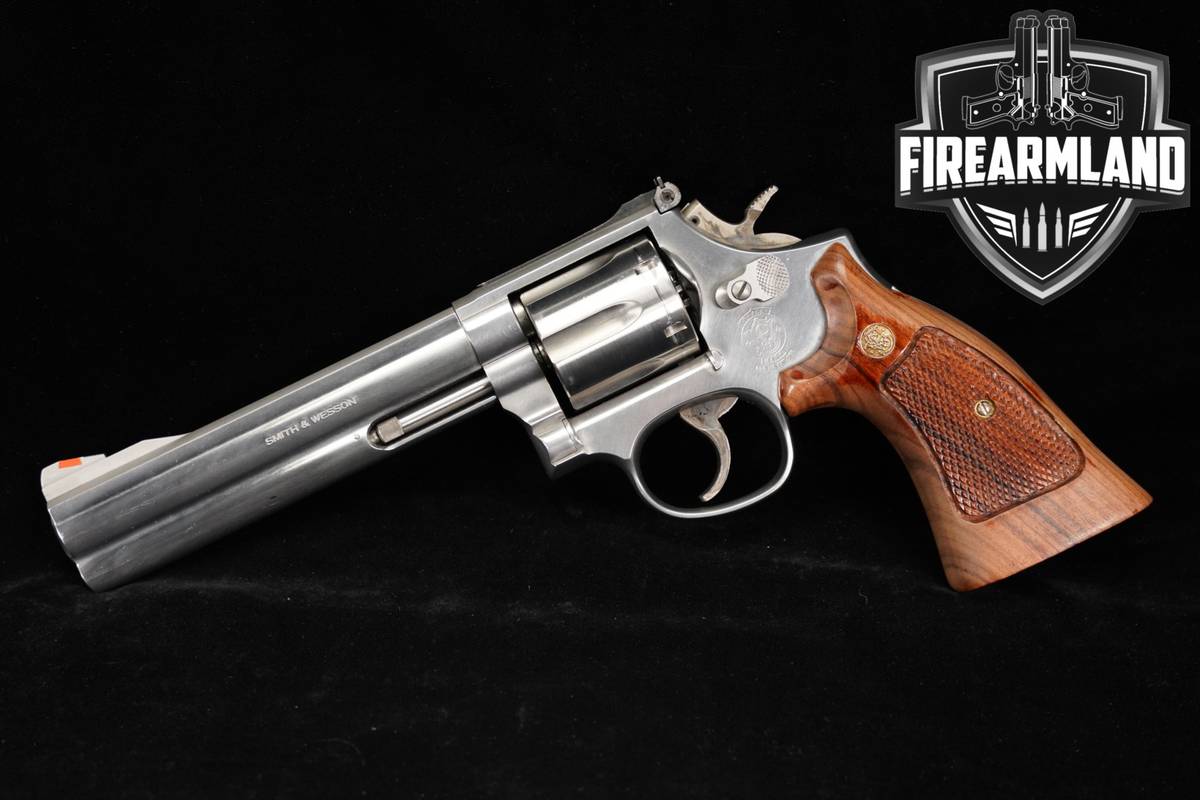 1994 Smith & Wesson Model 686-4 357 Magnum S&W 6" Satin Stainless DA/SA