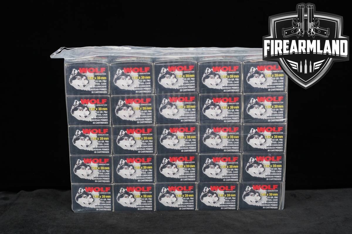 500 RDS! 7.62x39 Ammo 762 Ammunition