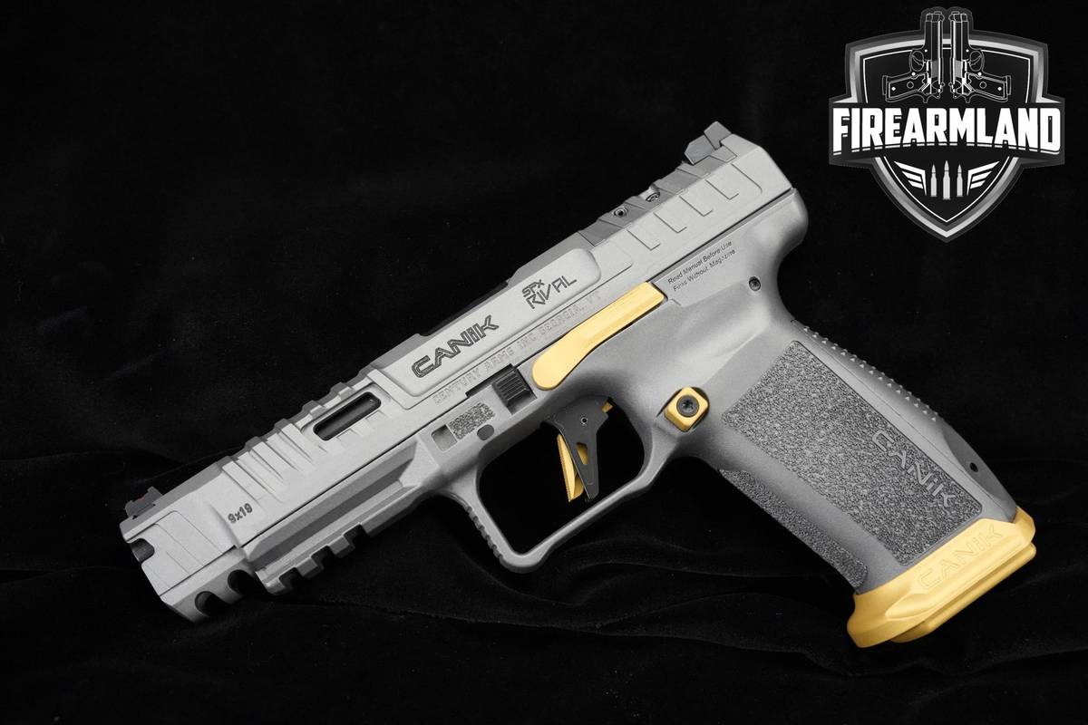 Canik SFX Rival 9mm 5" Grey Canik +2 MAGS & ORIG CASE