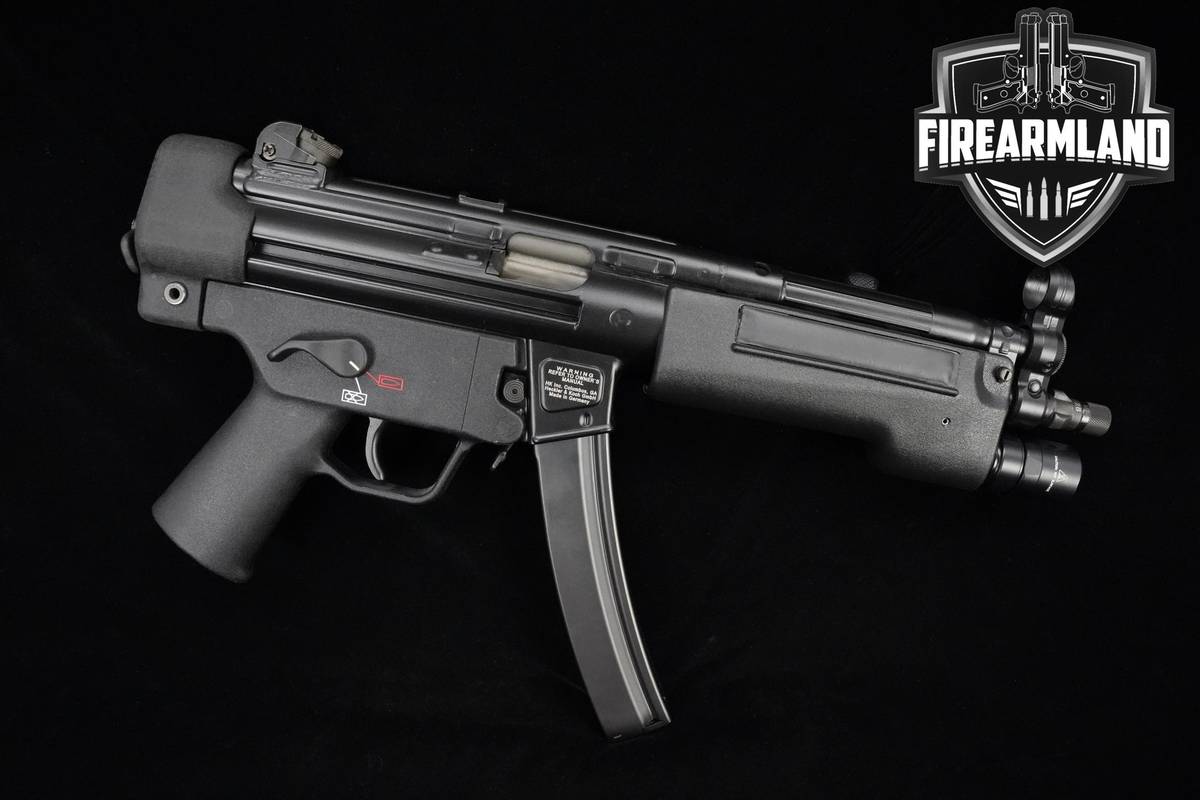 Heckler & Koch H&K-HK SP5 9mm 8.86" MP5 H&K-HK-SP5 +2 MAGS & ORIG CASE