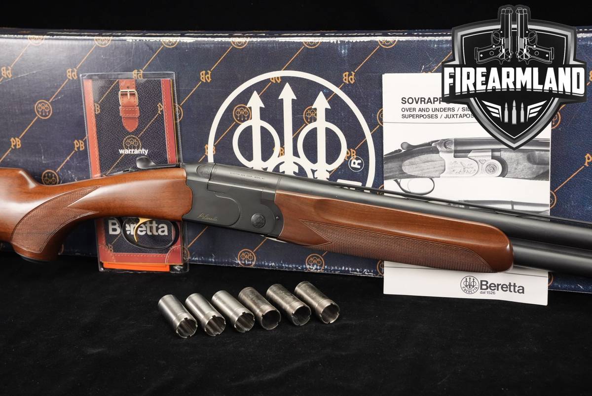 Beretta S686 Onyx 12-Gauge 28" Blued & Walnut S-686 O/U +ORIG BOX, CHOKES
