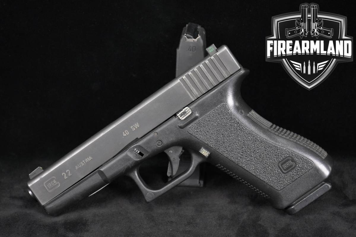 Glock 22 Gen-2 40 S&W G22 +2MAGS (1 AWB) + Tritium Sights