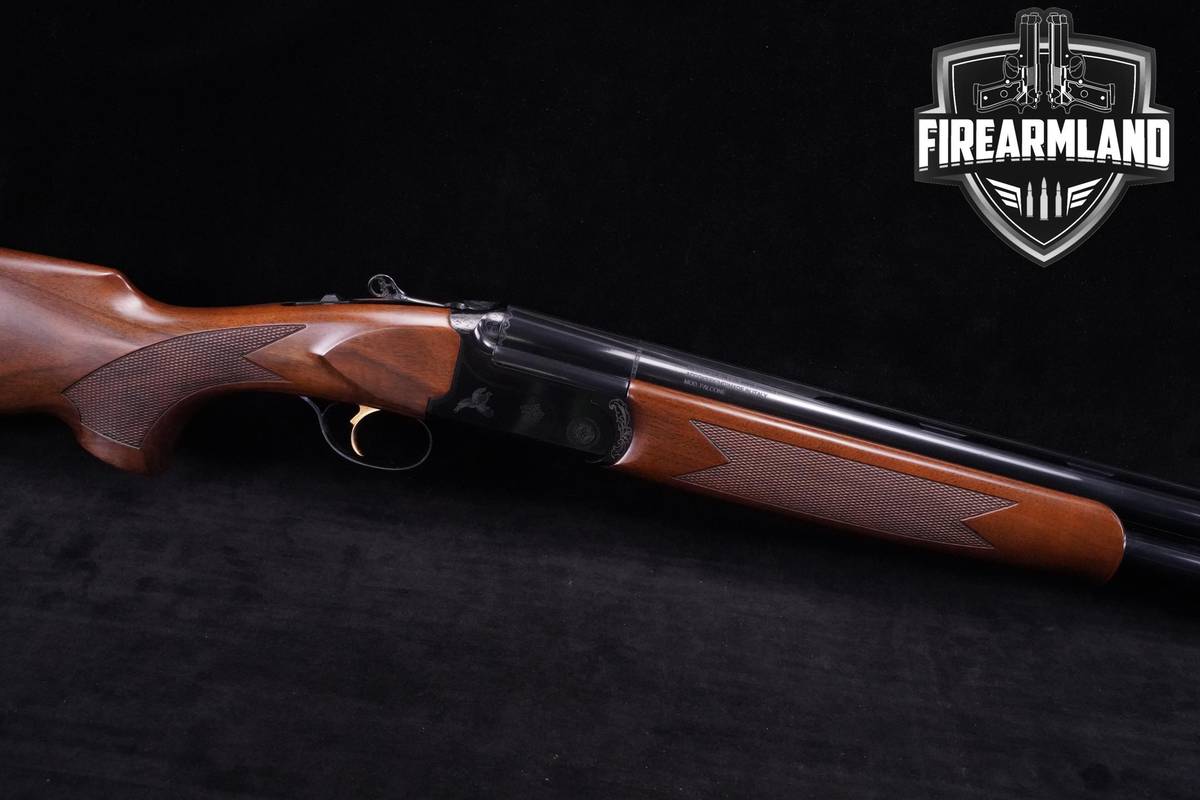 Franchi Falcone 12-Gauge 28" Blued & Walnut Hand-Built Engraved +ORIG CASE