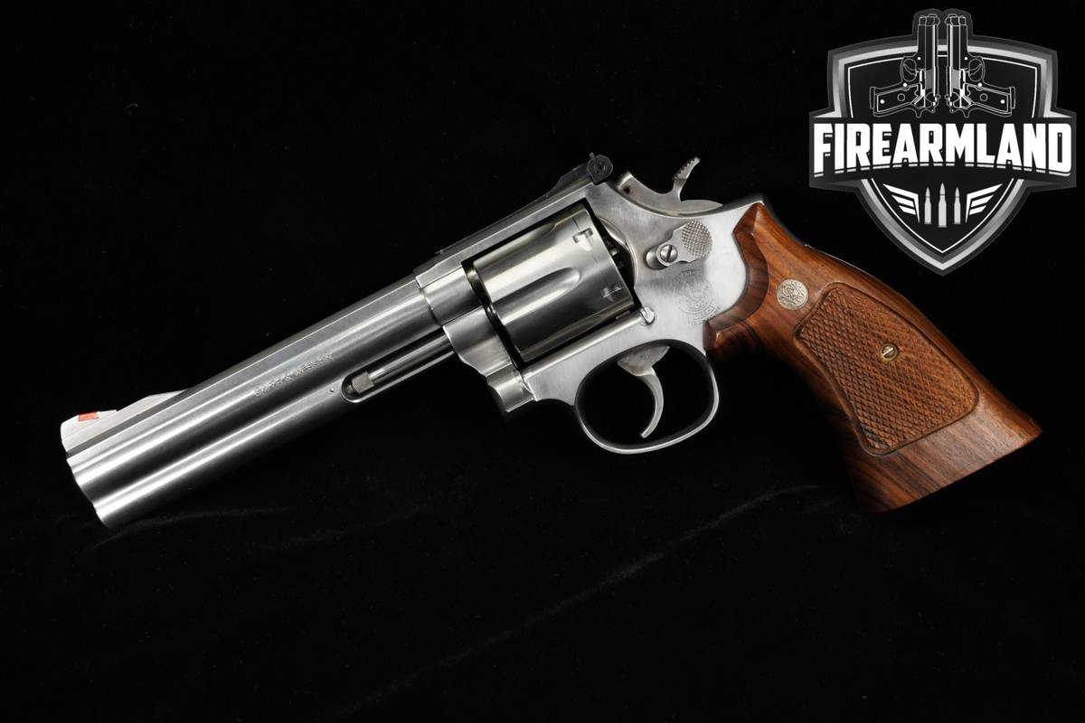 Smith & Wesson Model 686-4 S&W 357 Magnum 6" Satin Stainless DA/SA
