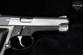 1981 Smith & Wesson (S&W) Model 59 9mm Luger Nickel Plated in Very Good Condition Image 5