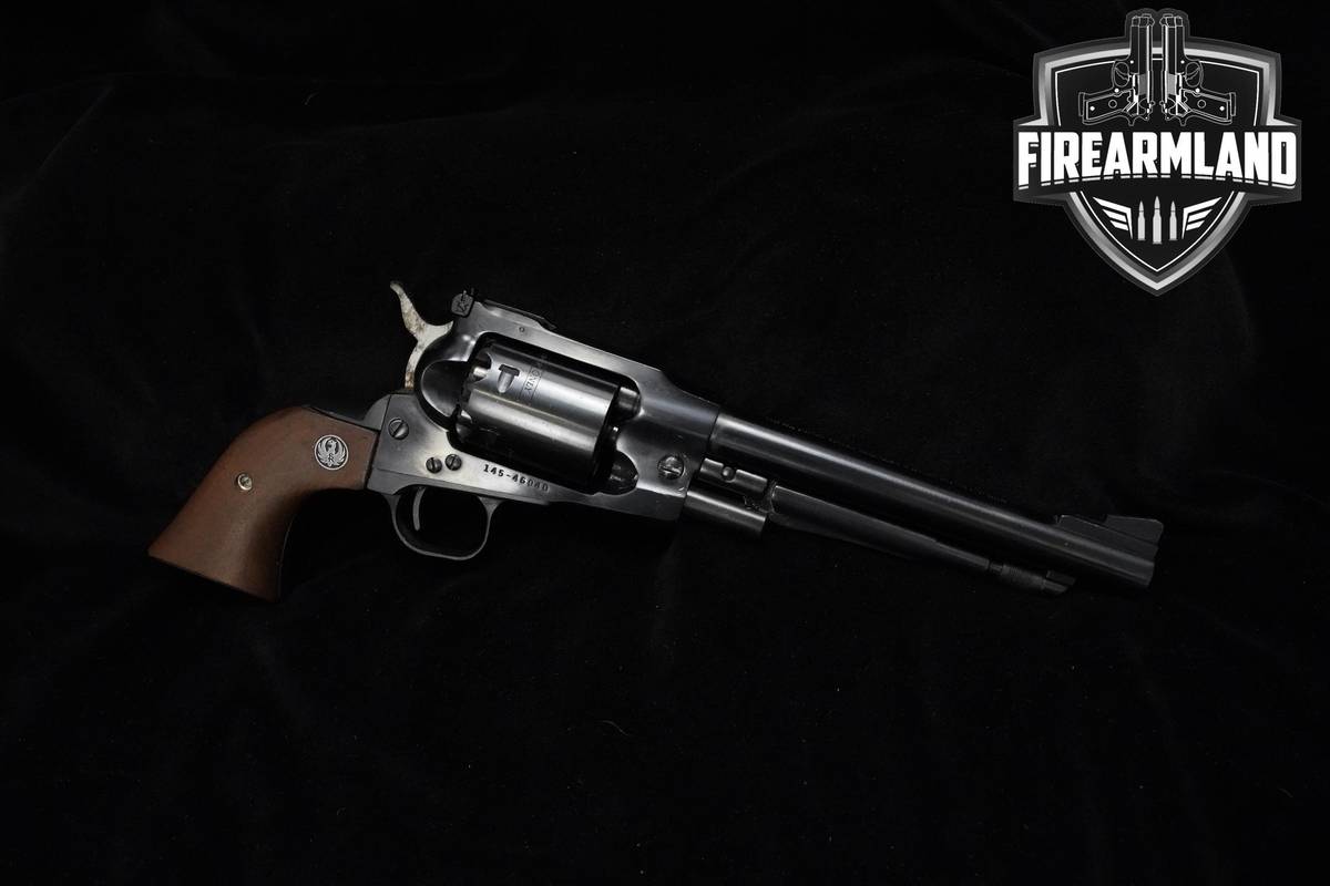 1982 Ruger Old Army 44 BPM 7.5" Blued Ruger Black Powder +HOLSTER