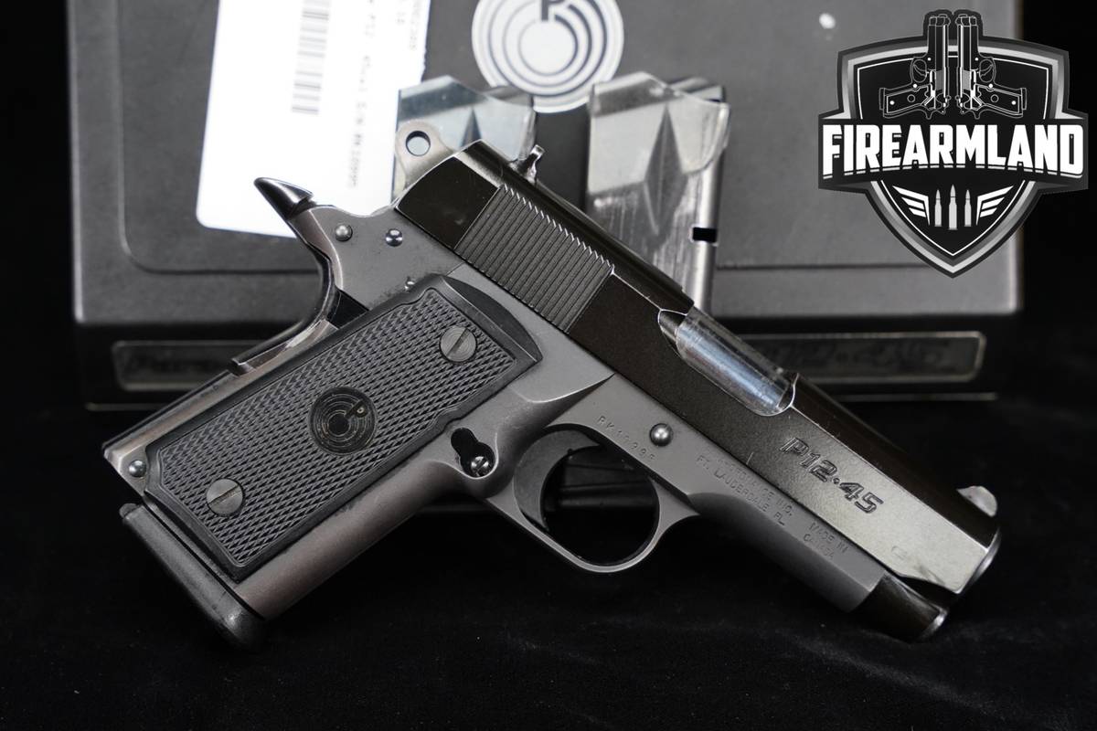 Para Ordnance P12-45 ACP 1911 3.5" Two-Tone Gray +3 MAGS & ORIG CASE