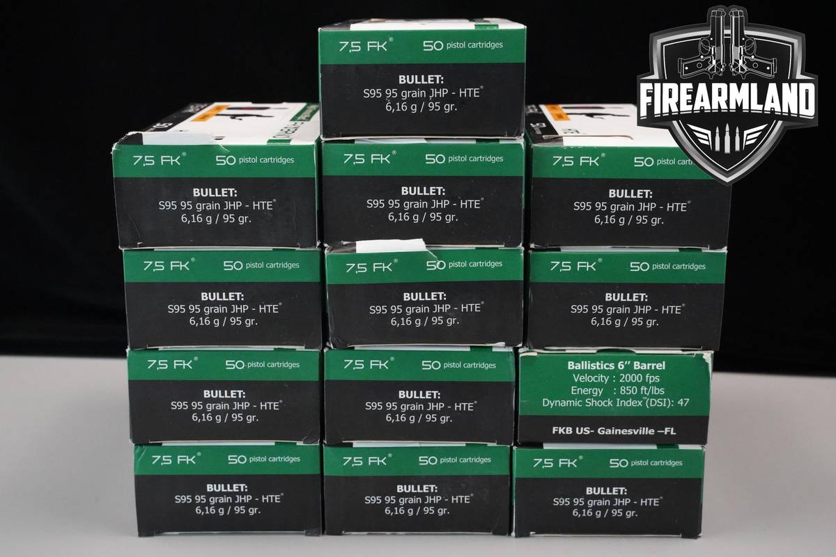 650 RDS! 7.5 MM FK Ammo 7.5MM