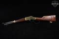 Henry Repeating Arms Big Boy Brass Carbine Large Loop H006MR .357 Mag. Blued & Brass in Very Good Condition Image 2