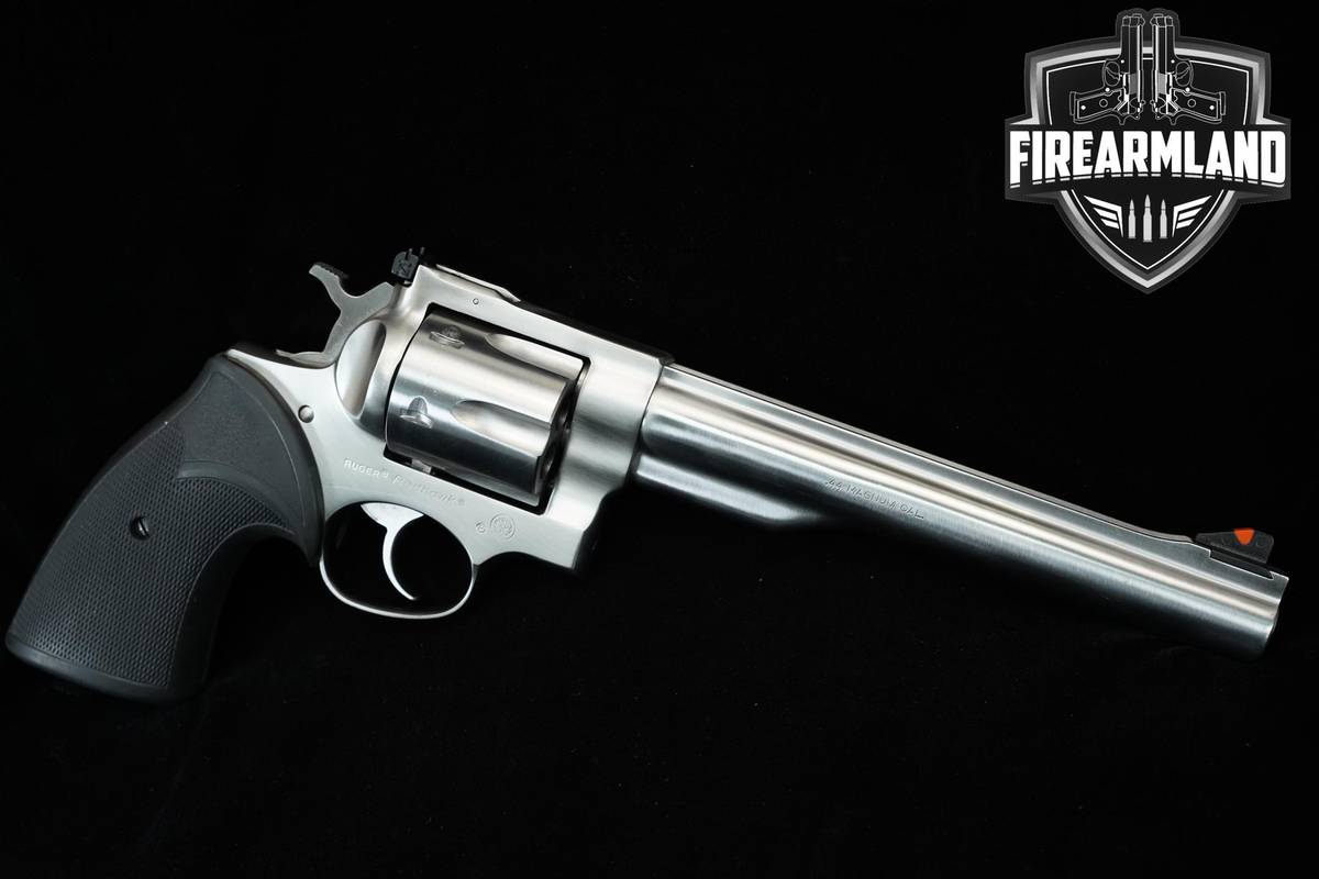 Ruger Redhawk 44 Remington Magnum 7.5" Satin Stainless DA/SA Revolver