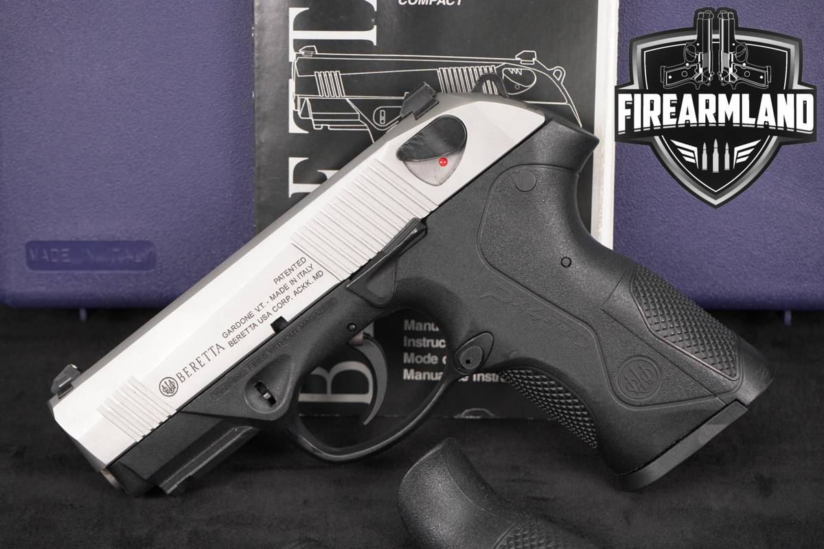 Beretta Px4 Storm Compact Stainless Inox 9mm 3.2 Px-4 +ORIG CASE