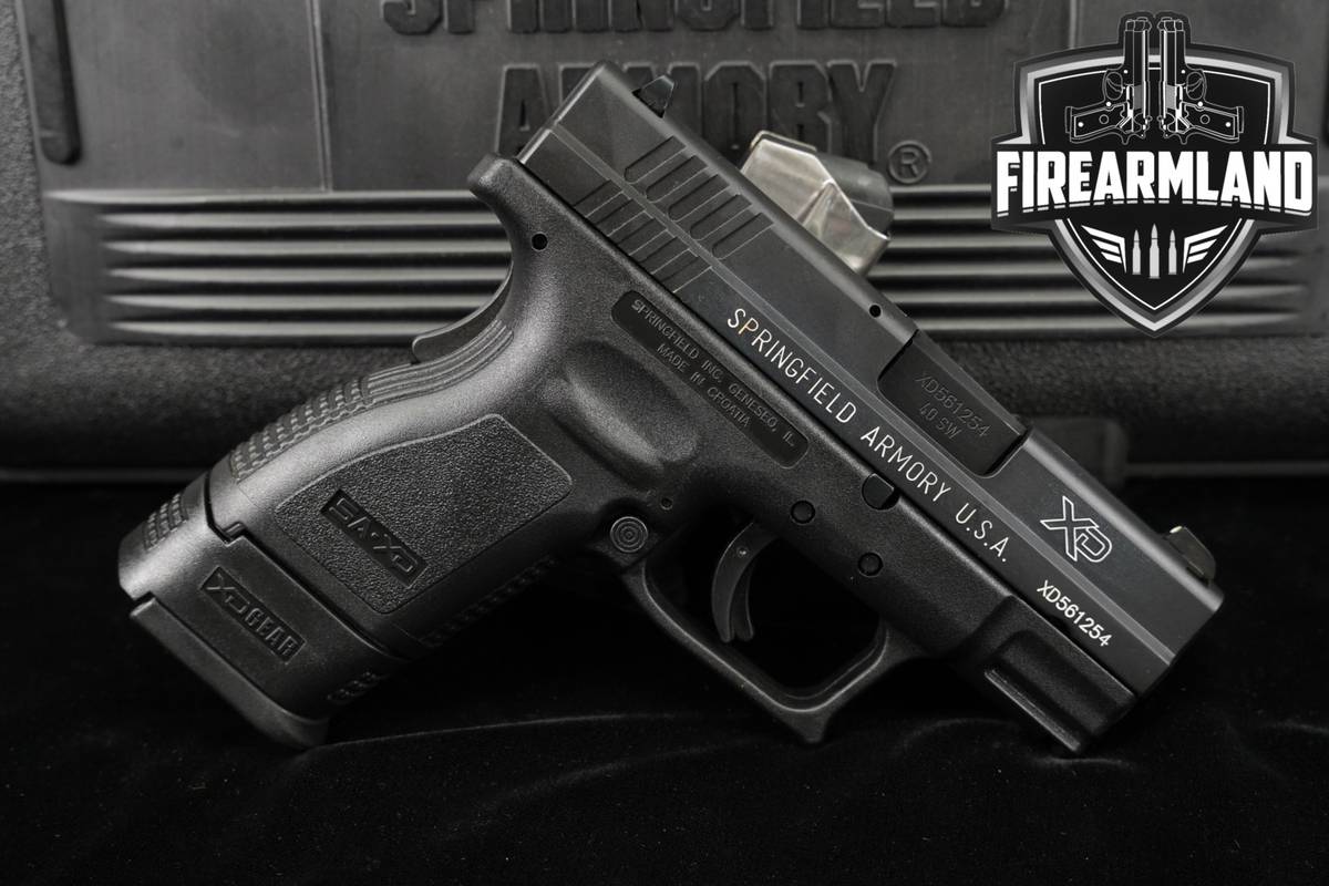 Springfield Armory XD-40 Sub-Compact 40S&W 3" XD40 +2 MAGS & ORIG CASE