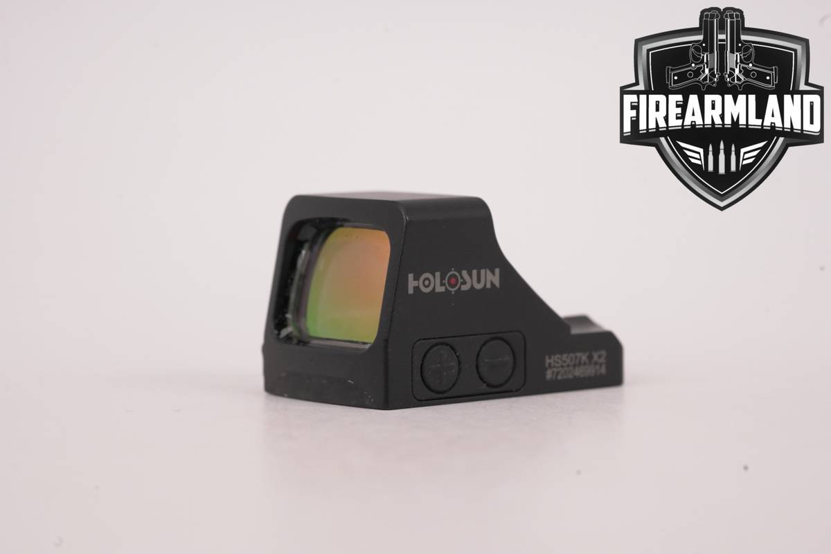 Holosun HS507K X2 2 MOA Dot & 32 Circle Red Sight HS-507K