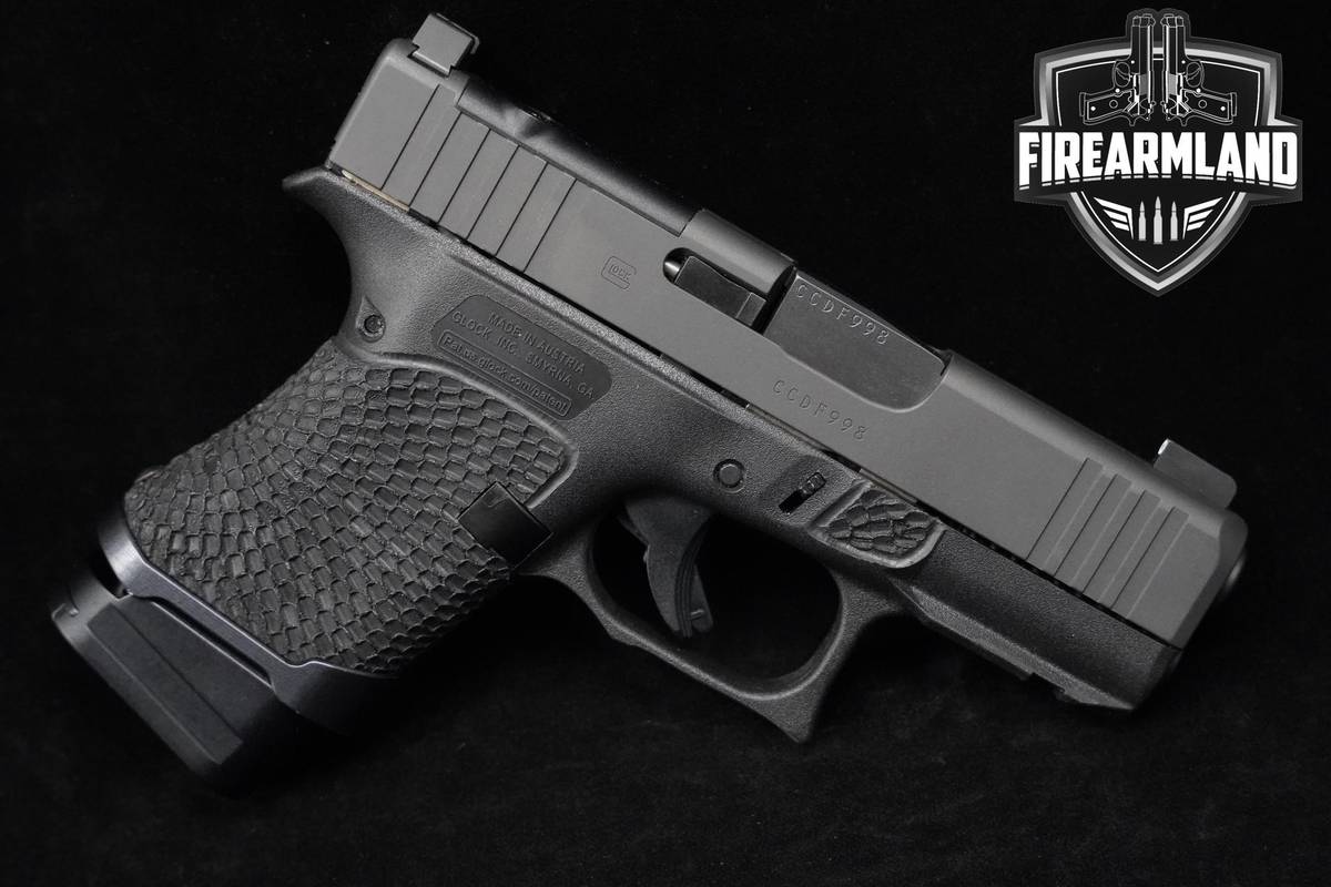 Glock 43X MOS 9mm 3.4" Glock-43X-MOS G43X G43-X UPGRADES +2 MAGS & CASE