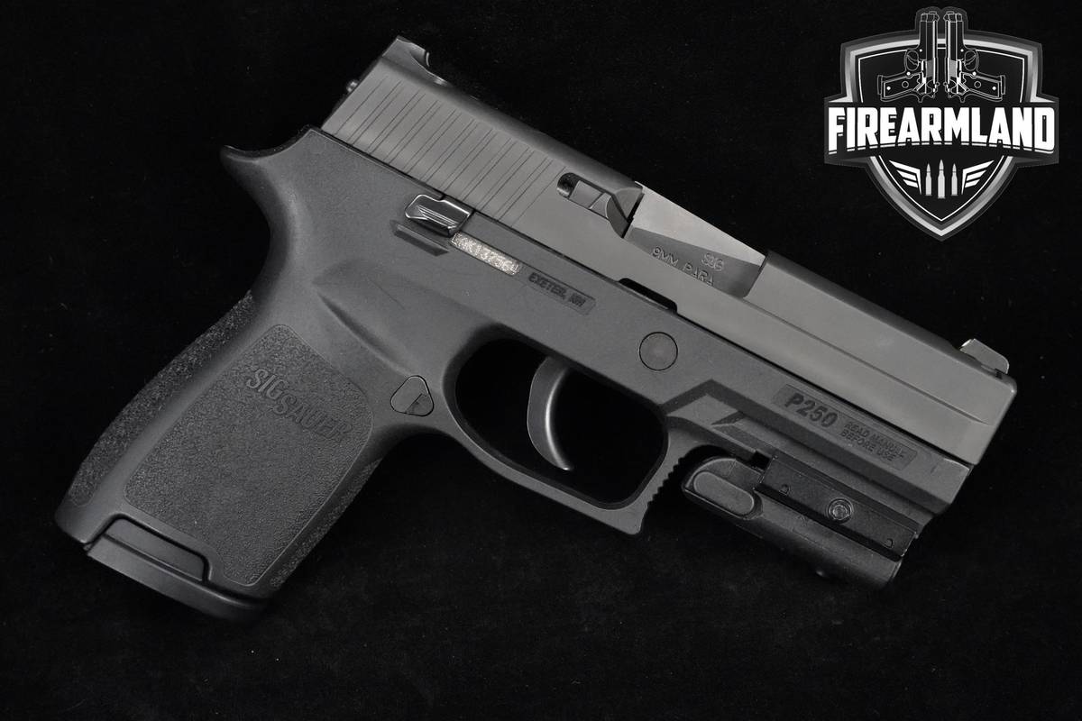 Sig Sauer P250 9mm Sig-Sauer P250 P-250 +LASER & ORIG BOX