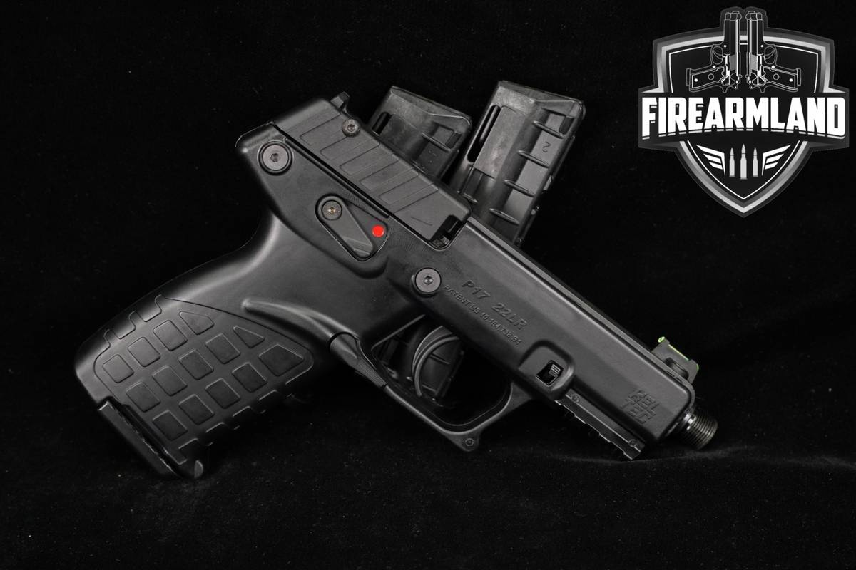 Kel-Tec P17 22LR 4.25 KelTec P-17 THREADED +3 MAGS